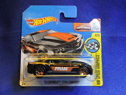 Hot Wheels 2013 Chevrolet Copo Camaro